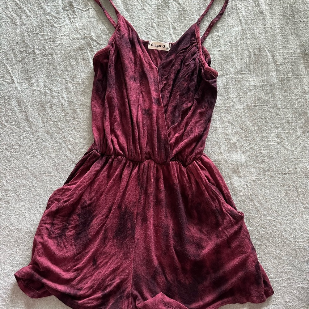 Tie dye romper